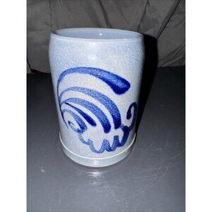Marzi Remy Stein MR Blue Pottery Mug Salt Glaze Stoneware 0.5L NO LID Vintage